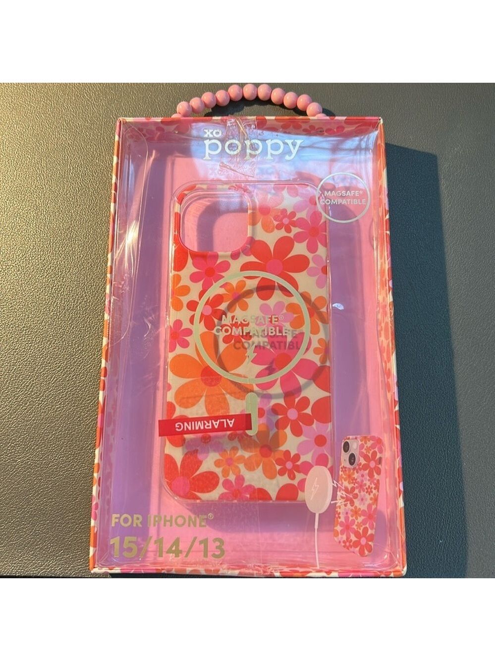 XO poppy iPhone Case New in Box